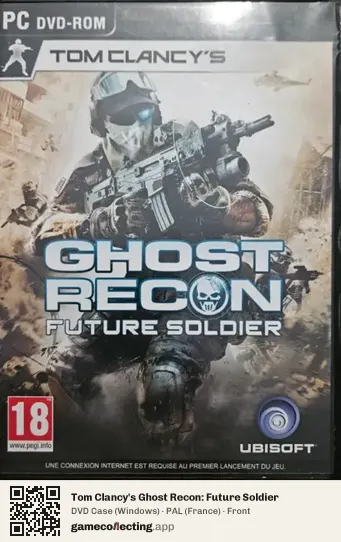 Tom Clancy's Ghost Recon: Future Soldier Computer, France box front