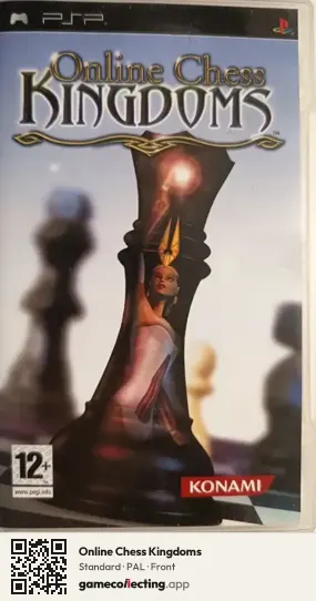 Online Chess Kingdoms PlayStation Portable, PAL box front