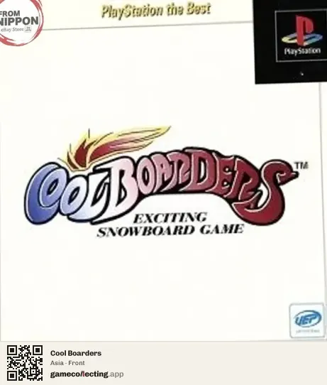 Cool Boarders PlayStation, Asia box front