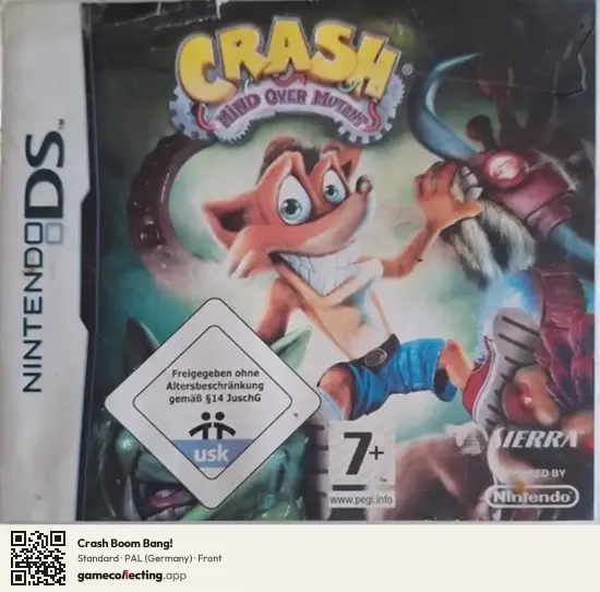 Crash Boom Bang! Nintendo DS, Germany box front
