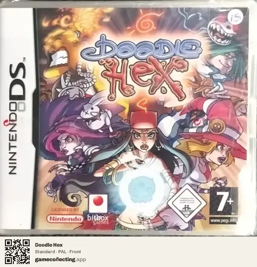 Doodle Hex Nintendo DS, PAL box front