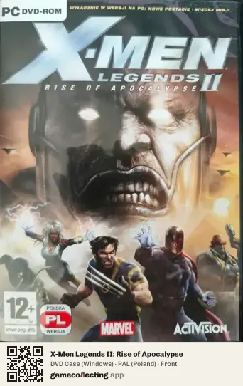 X-Men Legends II: Rise of Apocalypse Computer, Poland box front