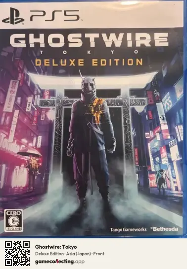 Ghostwire: Tokyo PlayStation 5, Asia box front