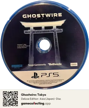 Ghostwire: Tokyo PlayStation 5, Asia disc