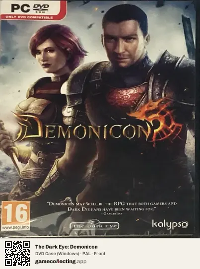 The Dark Eye: Demonicon Computer, PAL box front