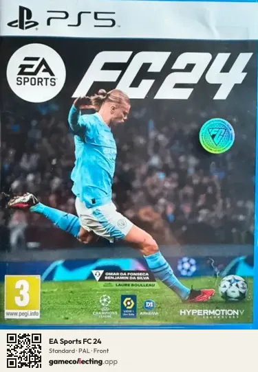EA Sports FC 24 PlayStation 5, PAL box front