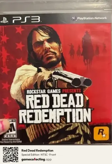 Red Dead Redemption PlayStation 3, NTSC box front