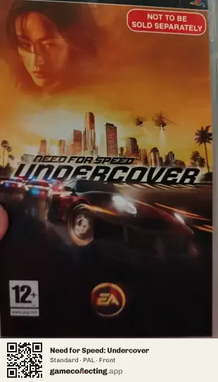 Need for Speed: Undercover PlayStation Portable, PAL box front