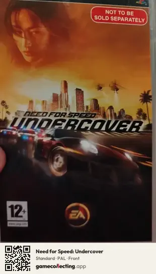 Need for Speed: Undercover PlayStation Portable, PAL box front