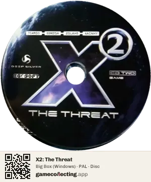 X2: The Threat Computer, PAL disc