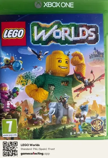LEGO Worlds Xbox One, Spain box front