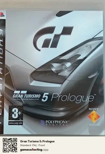 Gran Turismo 5: Prologue PlayStation 3, PAL box front