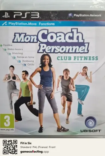 Fit in Six PlayStation 3, France box front