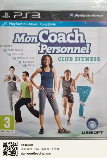 Fit in Six PlayStation 3, France box front