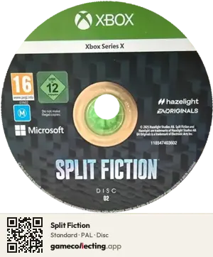 Split Fiction Xbox Series X, PAL disc