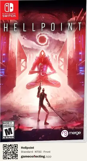 Hellpoint Nintendo Switch, NTSC box front