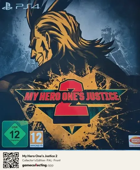 My Hero One's Justice 2 PlayStation 4, PAL box front
