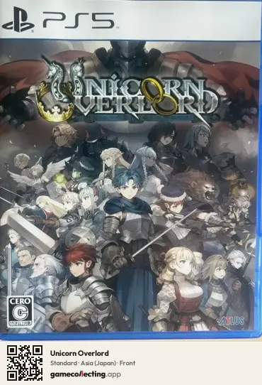 Unicorn Overlord PlayStation 5, Asia box front