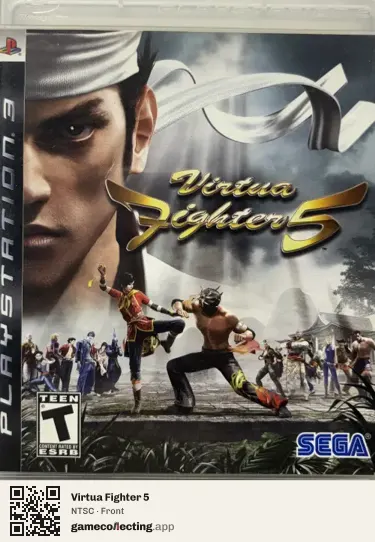 Virtua Fighter 5 PlayStation 3, NTSC box front