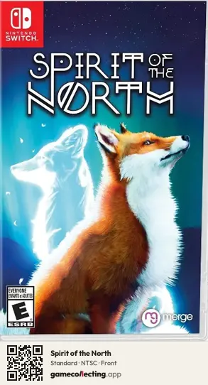 Spirit of the North Nintendo Switch, NTSC box front