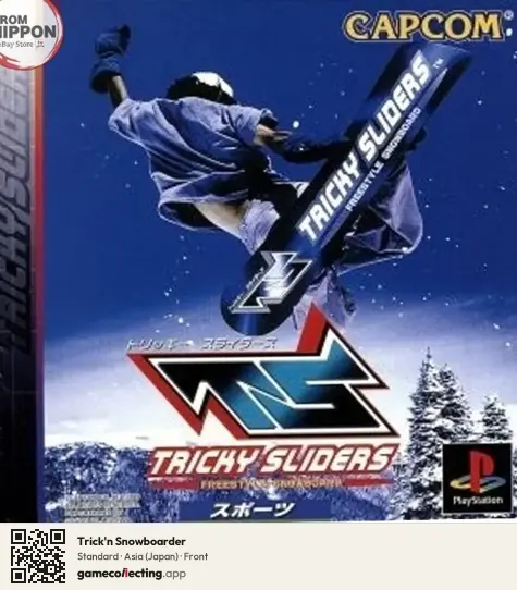 Trick'n Snowboarder PlayStation, Asia box front