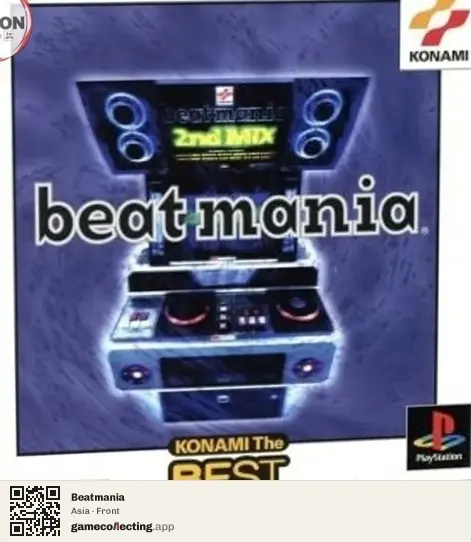 Beatmania PlayStation, Asia box front