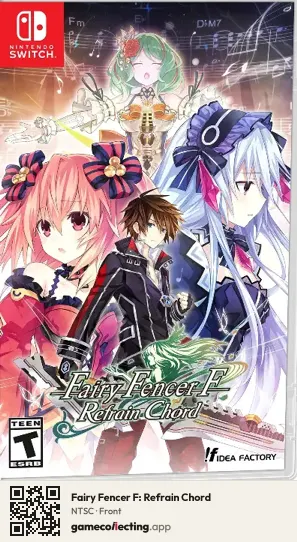 Fairy Fencer F: Refrain Chord Nintendo Switch, NTSC box front
