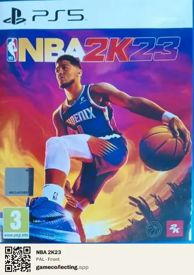 NBA 2K23 PlayStation 5, PAL box front