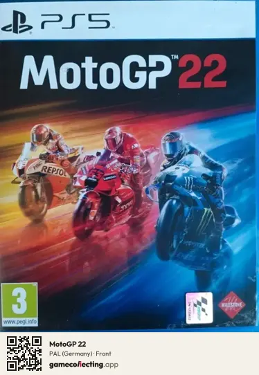 MotoGP 22 PlayStation 5, Germany box front