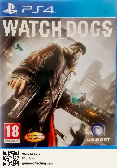 Watch Dogs PlayStation 4, PAL box front