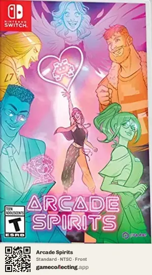 Arcade Spirits Nintendo Switch, NTSC box front
