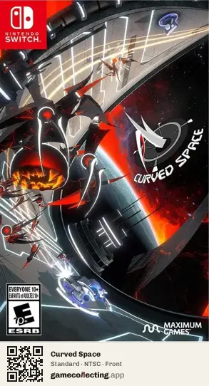 Curved Space Nintendo Switch, NTSC box front