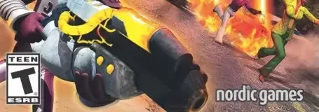 Destroy All Humans! Big Willy Unleashed, the ESRB box on its front