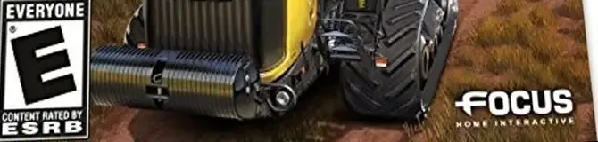 Farming Simulator 18, the ESRB box on its front