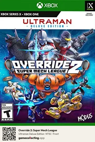 Override 2: Super Mech League Xbox Series X, NTSC box front