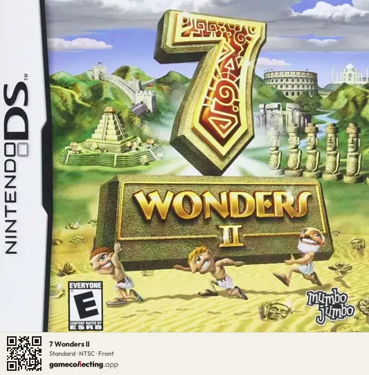 7 Wonders II Nintendo DS, NTSC box front