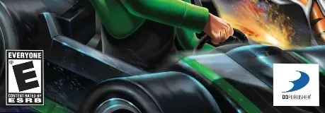 Ben 10: Galactic Racing, the ESRB box on its front