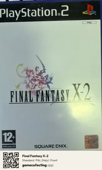 Final Fantasy X-2 PlayStation 2, Italy box front