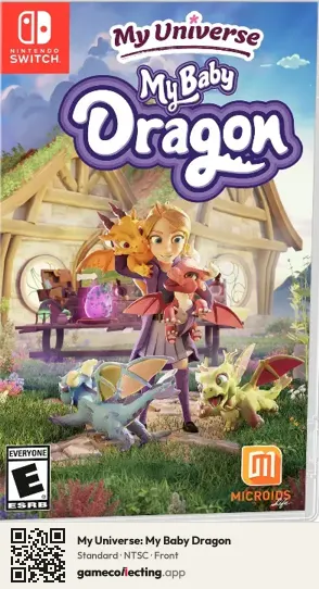 My Universe: My Baby Dragon Nintendo Switch, NTSC box front