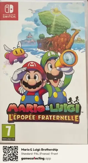 Mario & Luigi: Brothership Nintendo Switch, France box front