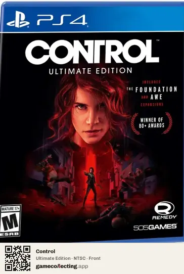Control PlayStation 4, NTSC box front