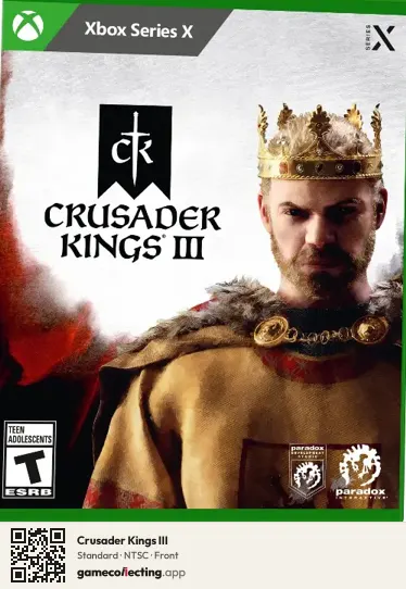 Crusader Kings III Xbox Series X, NTSC box front