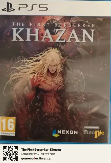 The First Berserker: Khazan PlayStation 5, Italy box front
