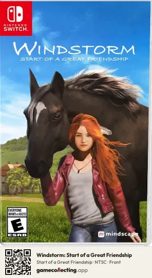 Windstorm: Start of a Great Friendship Nintendo Switch, NTSC box front