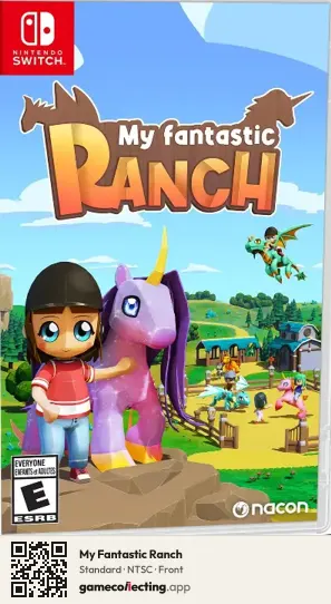 My Fantastic Ranch Nintendo Switch, NTSC box front
