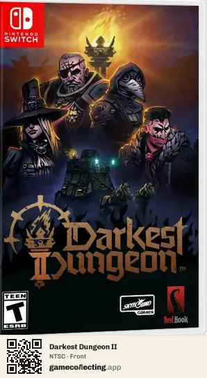 Darkest Dungeon II Nintendo Switch, NTSC box front