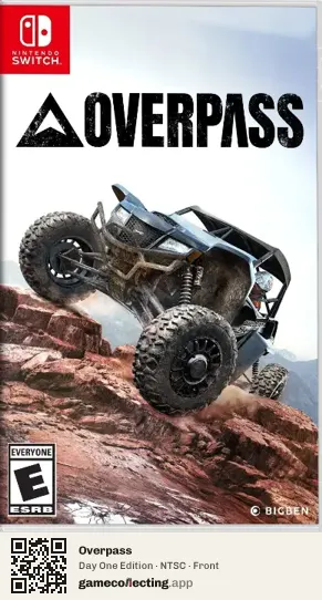 Overpass Nintendo Switch, NTSC box front