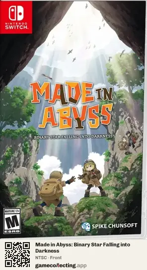 Made in Abyss: Binary Star Falling into Darkness Nintendo Switch, NTSC box front