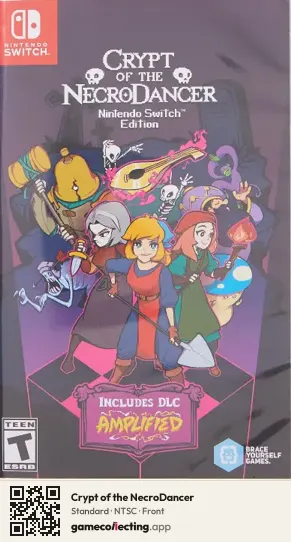 Crypt of the NecroDancer Nintendo Switch, NTSC box front