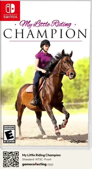 My Little Riding Champion Nintendo Switch, NTSC box front